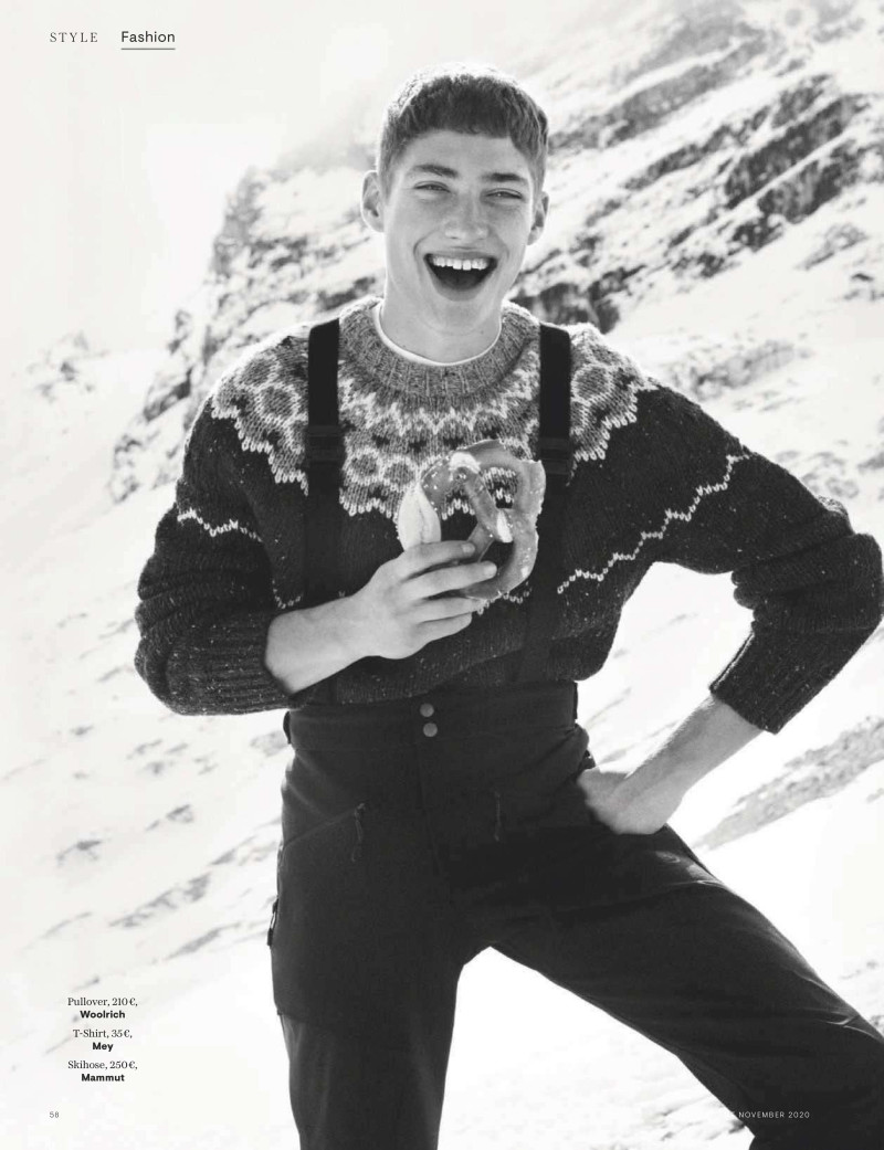 Valentin Humbroich featured in Alpinstil, November 2020