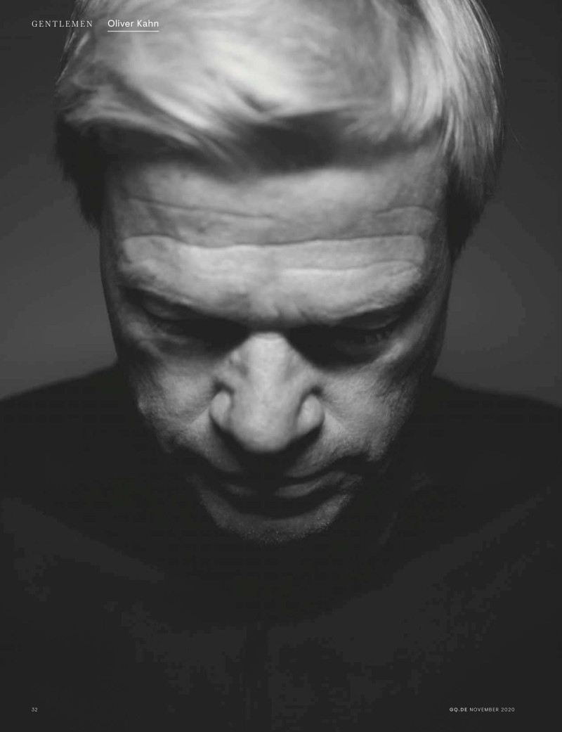 Gq Gentleman: Oliver Kahn, November 2020