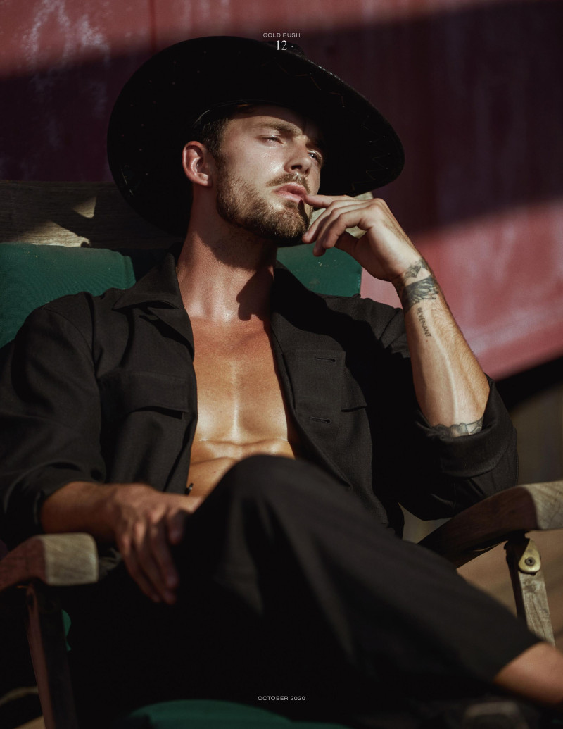 Christian Hogue featured in Gold Rush, October 2020