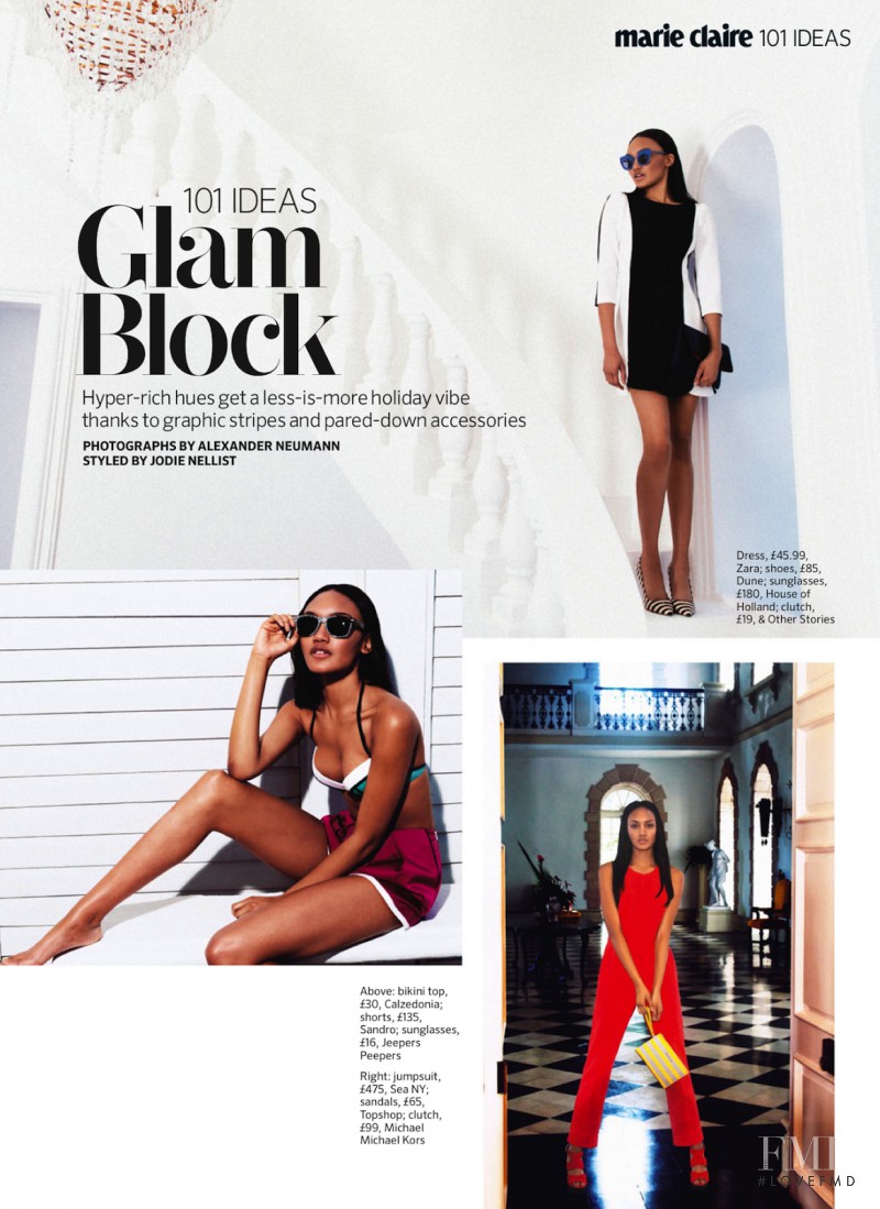 Josilyn Williams featured in Glam Block, June 2013