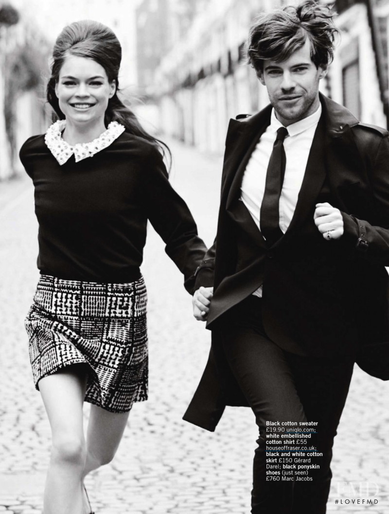 Estelle Yves featured in Summer\'s Coolest Couple, June 2013