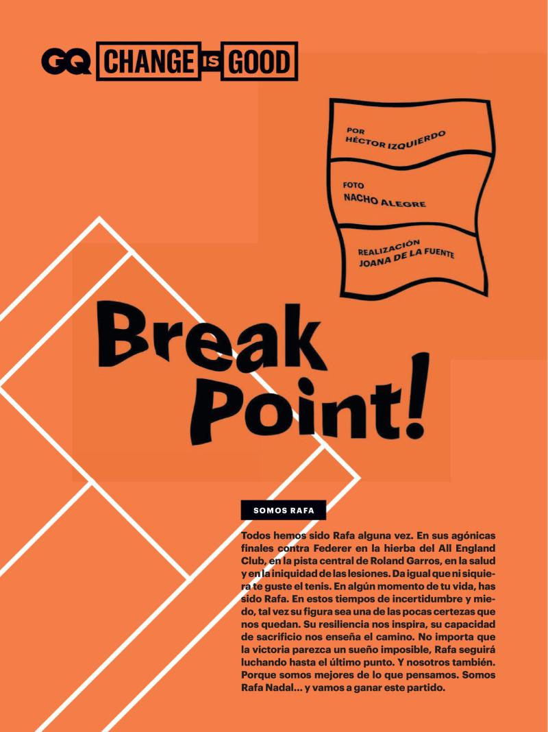 Break Point!, September 2020