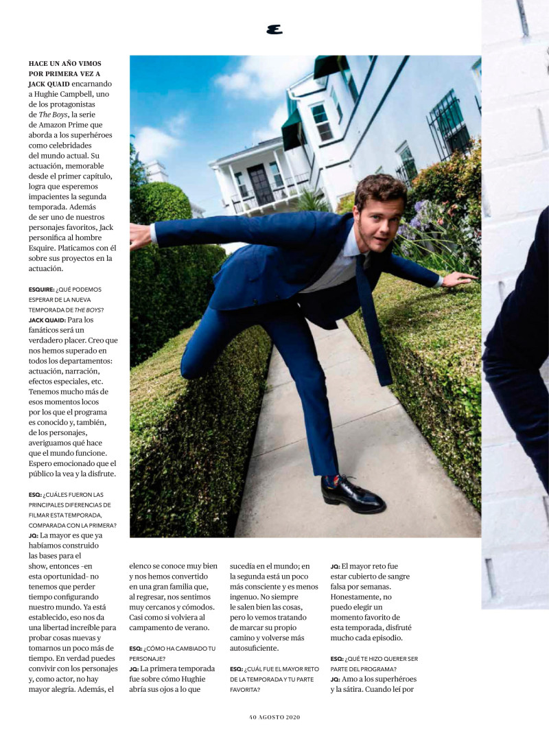 El Esky Club Jack Quaid, August 2020