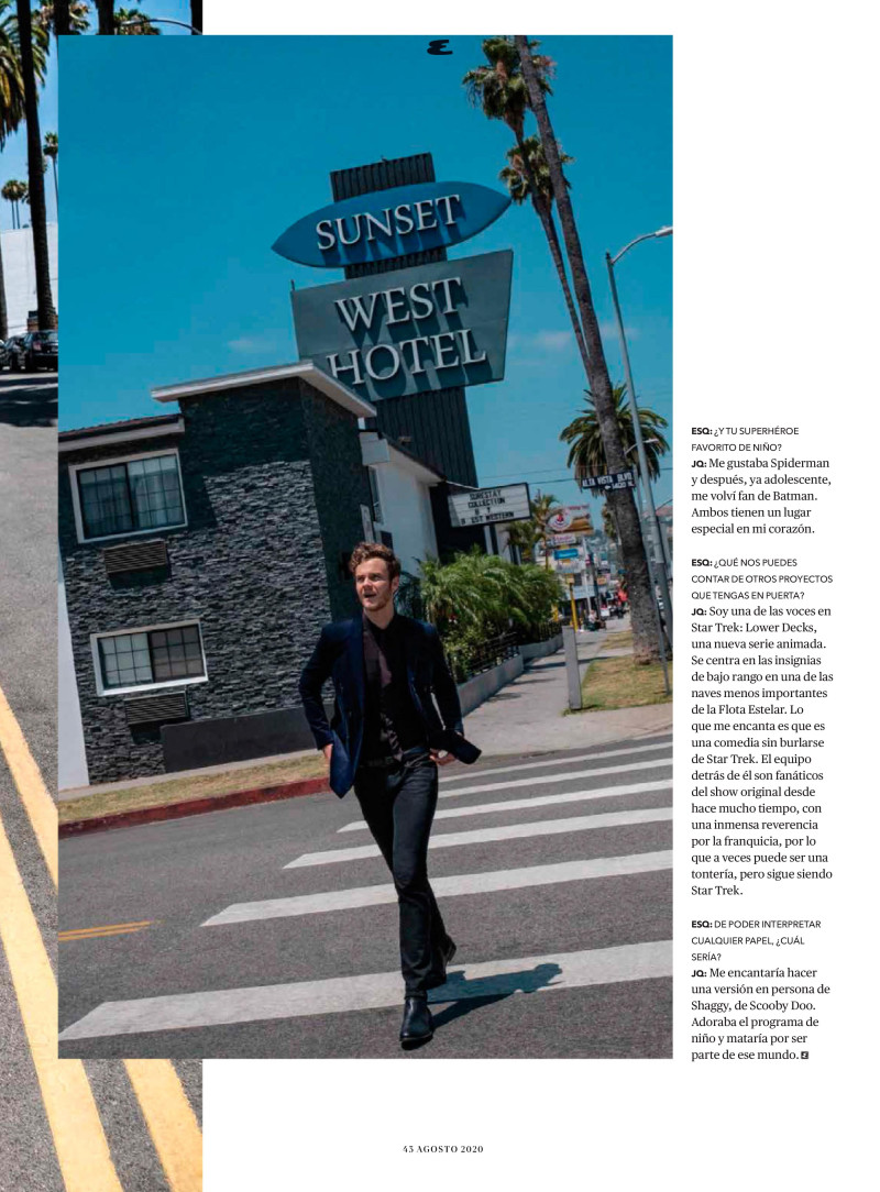 El Esky Club Jack Quaid, August 2020