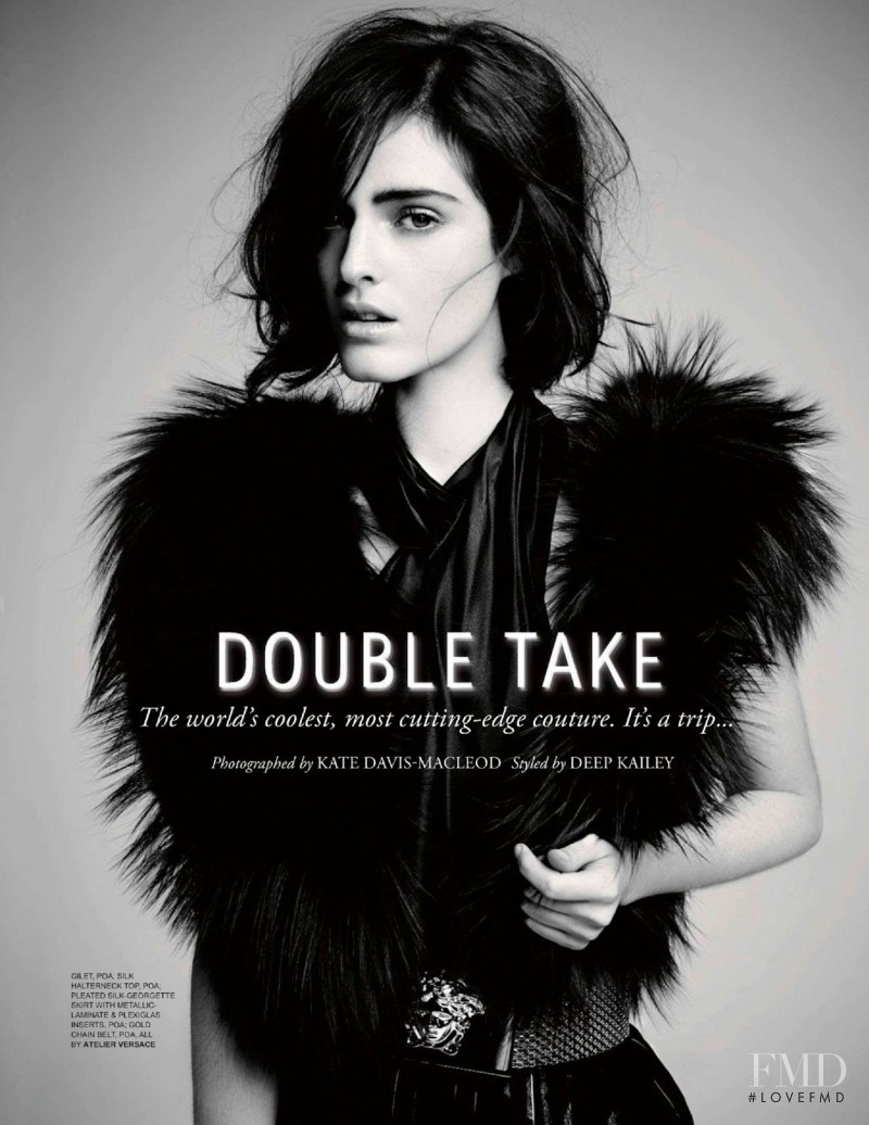 Anouk Hagemeijer featured in Double Take, June 2013