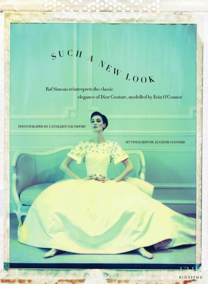 Erin O%Connor featured in Such A New Look, June 2013