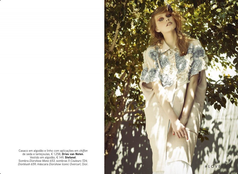 Dariia Makarova featured in Sun Flowers, June 2013