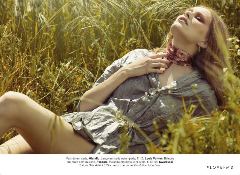 Dariia Makarova featured in Sun Flowers, June 2013