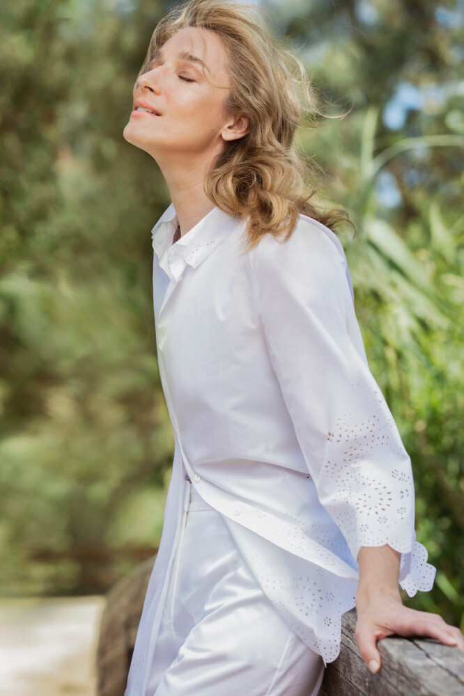 Katia Zygouli featured in Grecian Beauty, July 2020