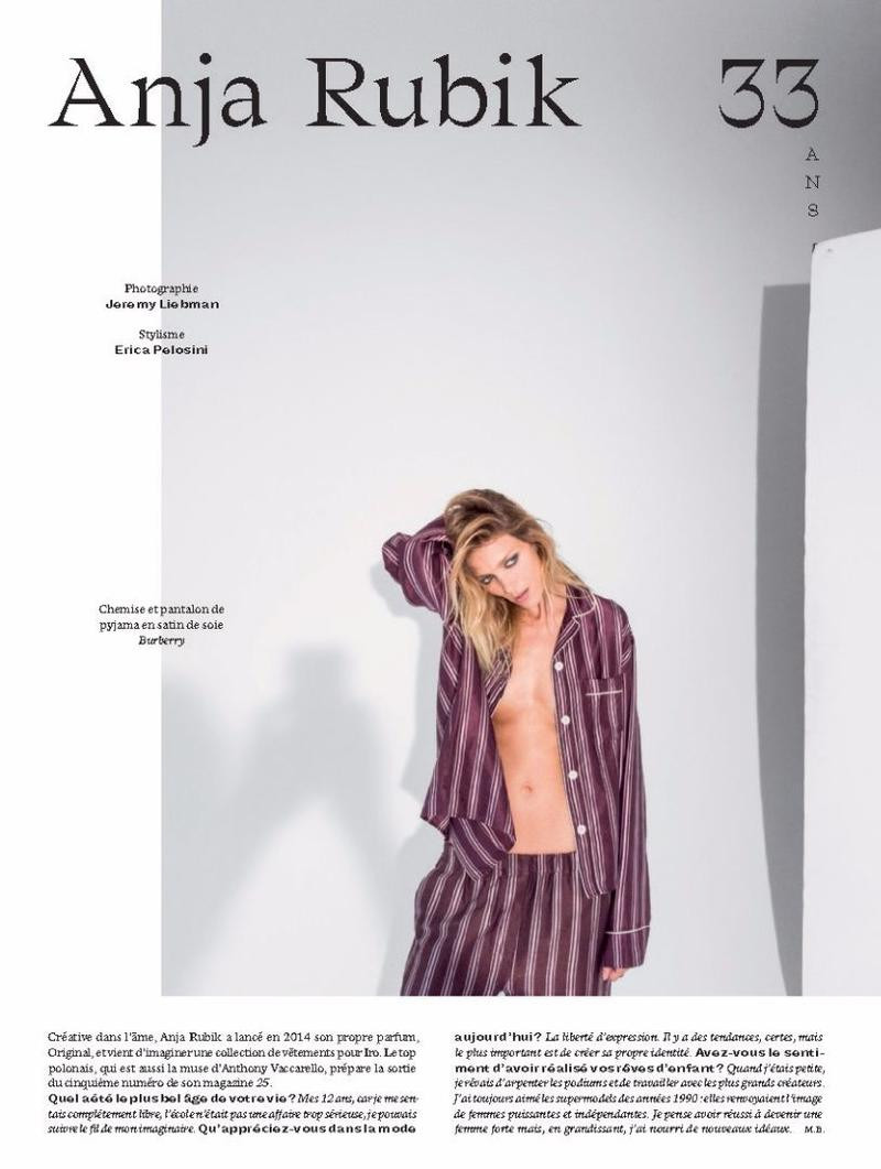 Anja Rubik featured in Anja Rubik, October 2016