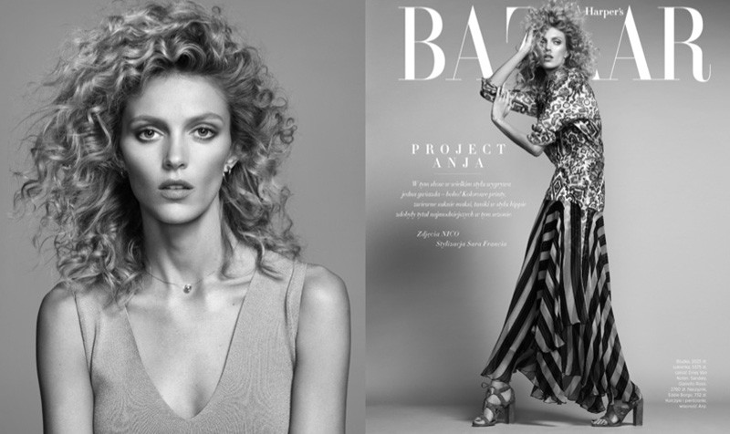 Anja Rubik featured in Project Anja, June 2015