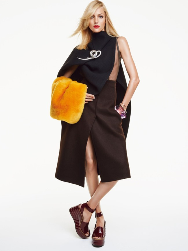 Anja Rubik featured in Anja Rubik, December 2014