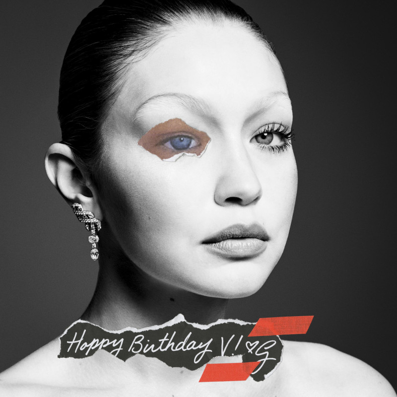 Gigi Hadid featured in Happy Birthday V!, September 2024