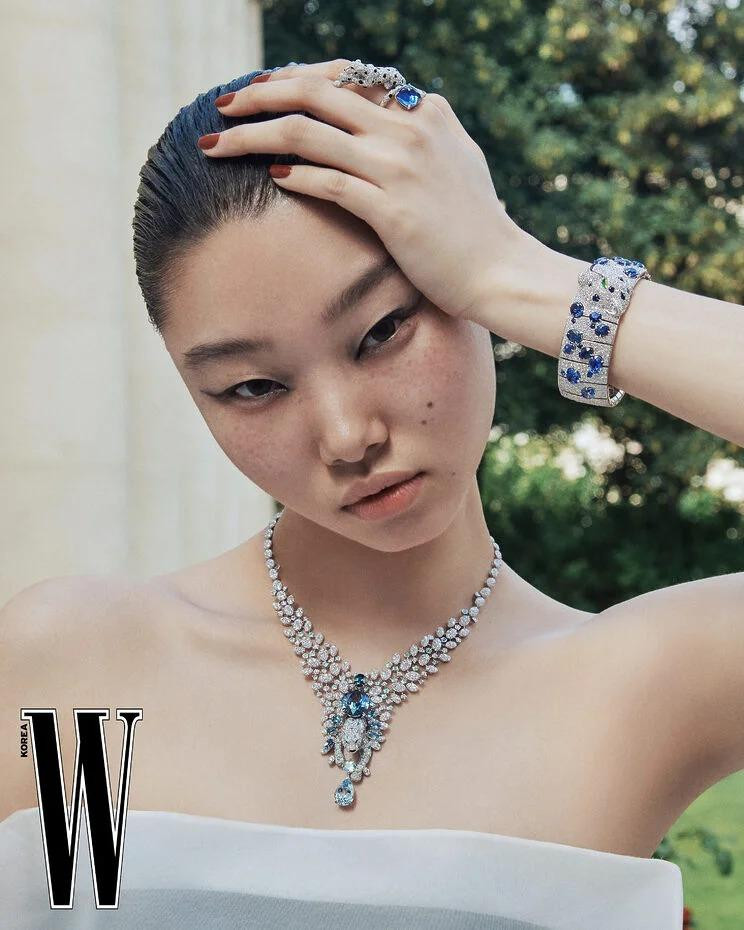 Yoon Young Bae featured in Cartier, September 2024