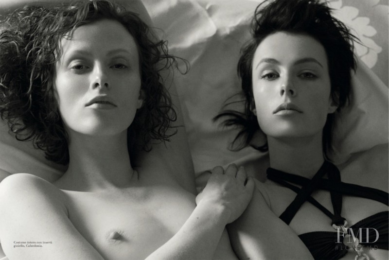 Karen Elson featured in Broken English, May 2013