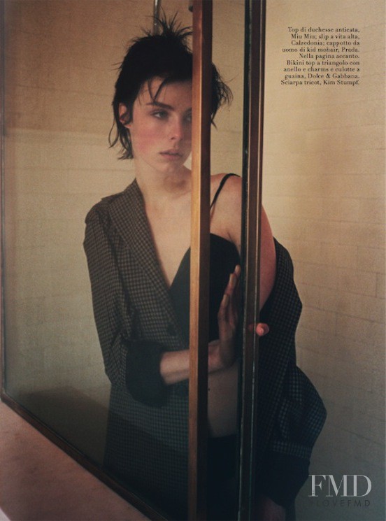 Edie Campbell featured in Broken English, May 2013