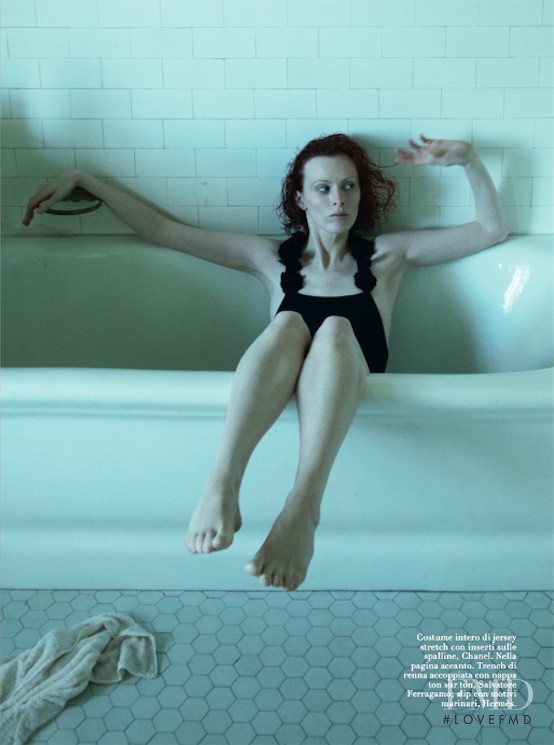 Karen Elson featured in Broken English, May 2013