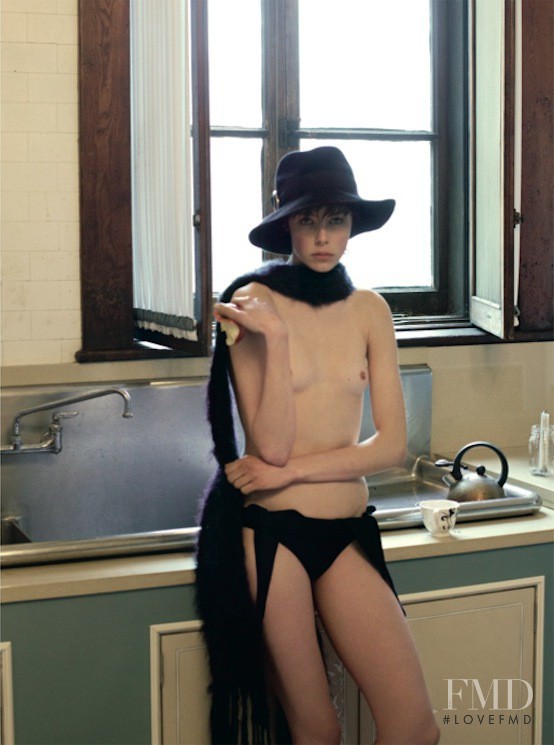 Edie Campbell featured in Broken English, May 2013