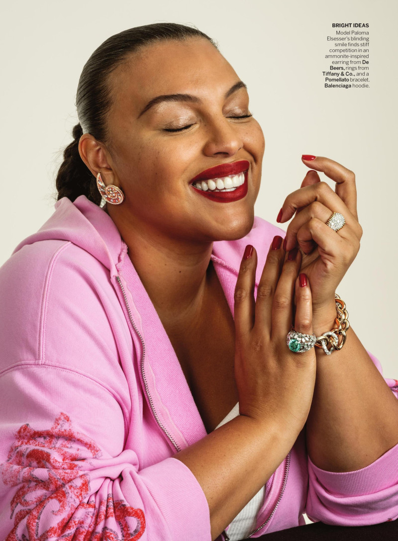 Paloma Elsesser featured in Shining Examples, May 2024