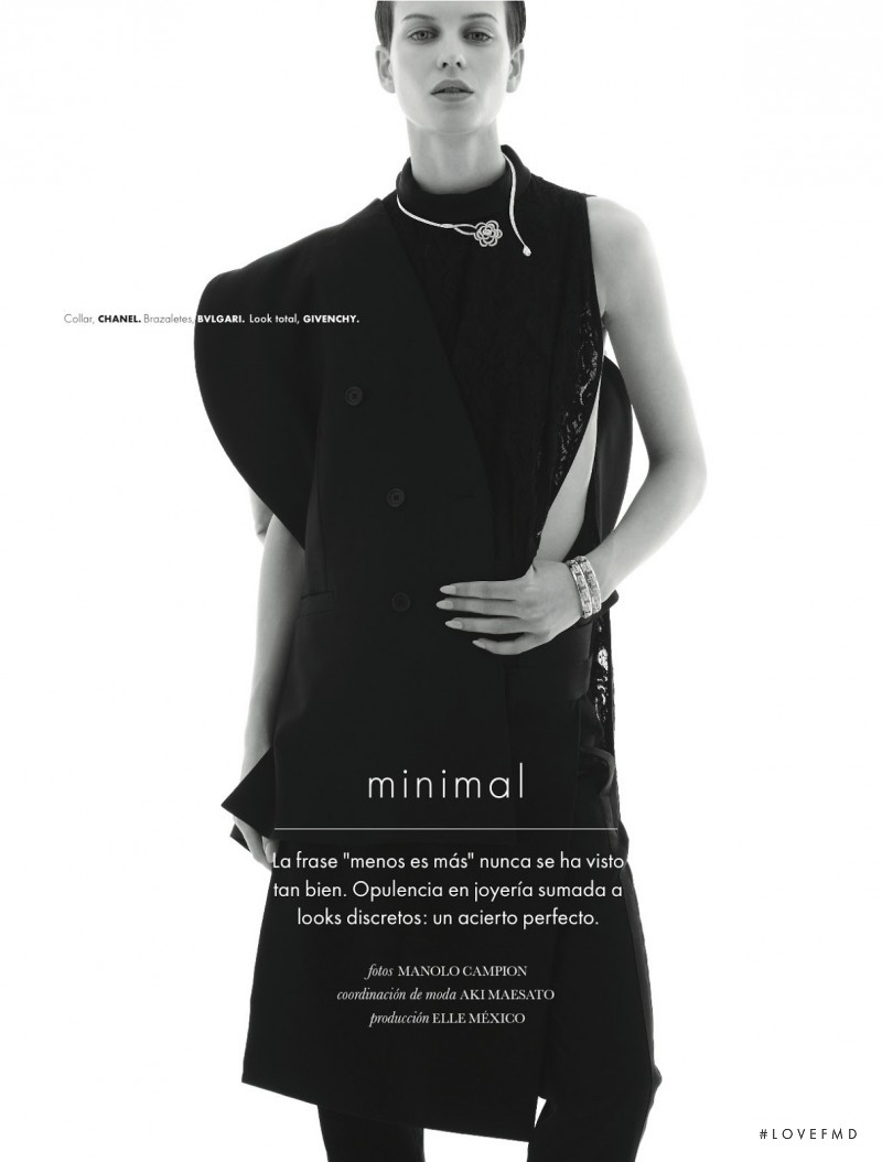 Ellinore Erichsen featured in Minimal, May 2013