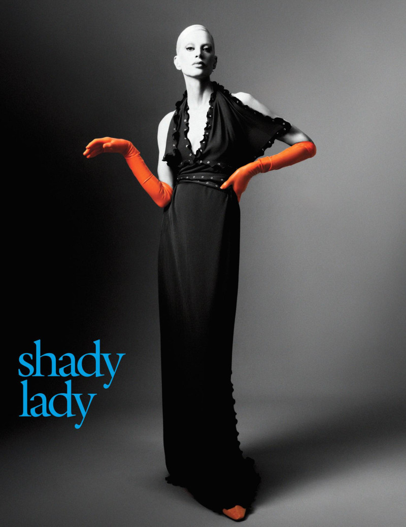 Kristen McMenamy featured in Shady Lady, June 2024