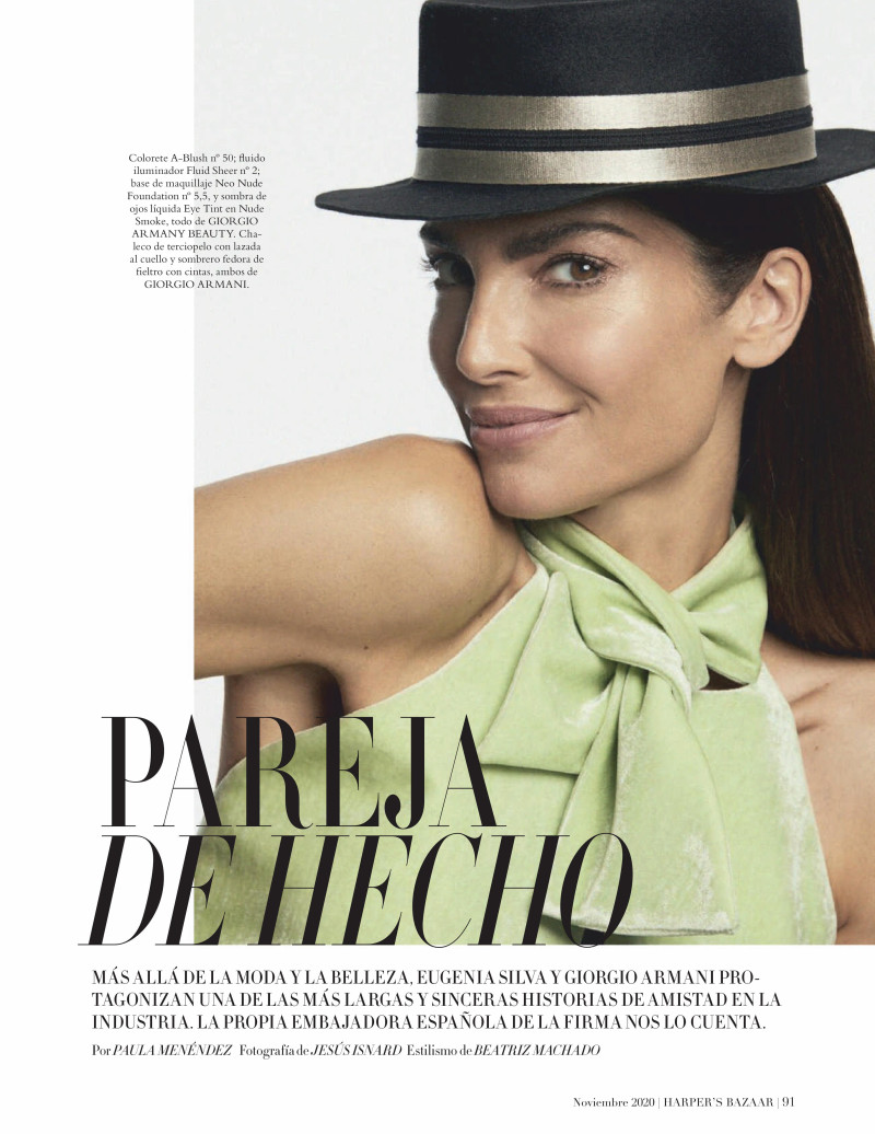 Eugenia Silva featured in Belleza: Pareja De Hecho, November 2020