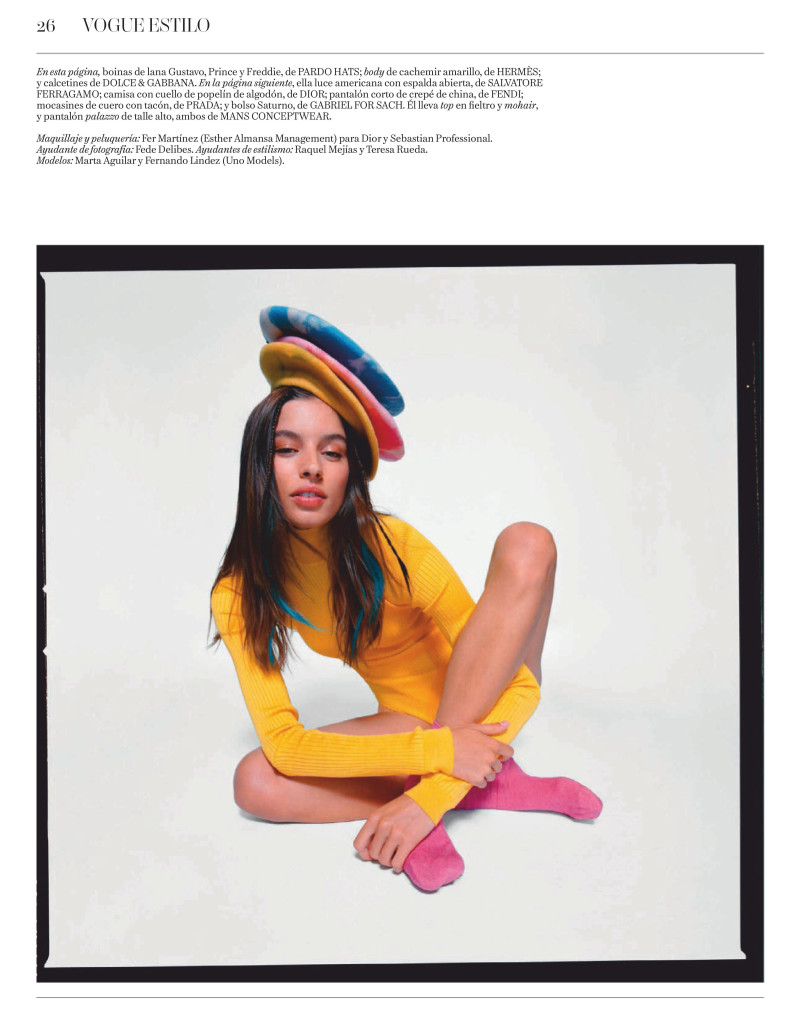 Marta Aguilar featured in Vogue Estilo: Por Petición Popular, August 2020