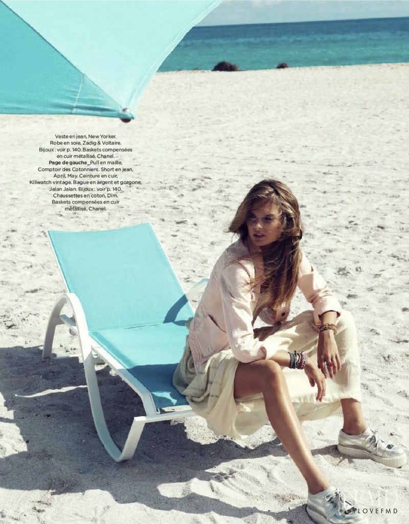 Dimphy Janse featured in Bain De Soleil, June 2013