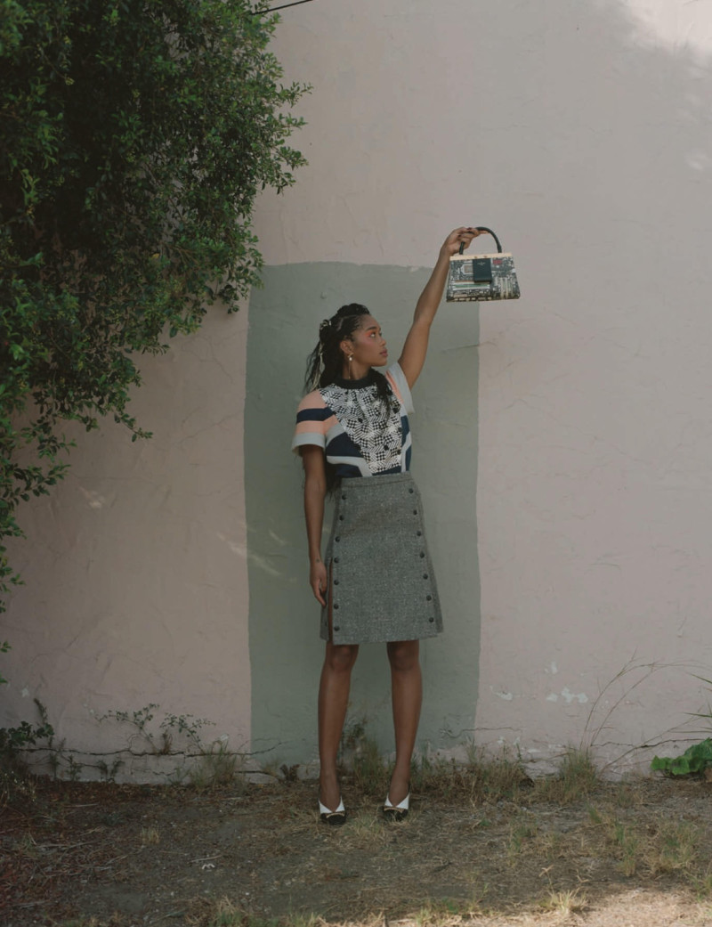 Laura Harrier, September 2018
