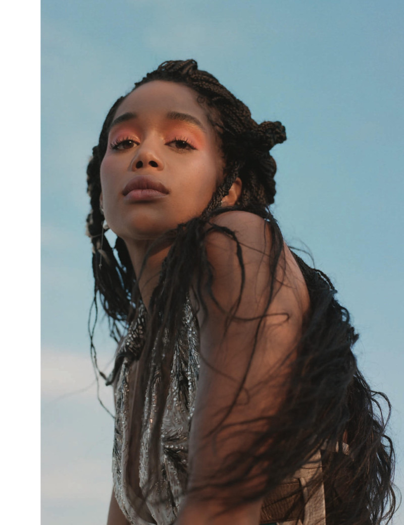 Laura Harrier, September 2018