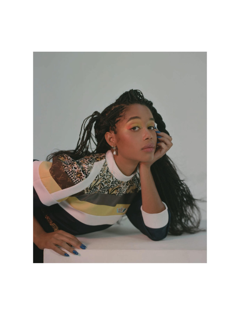 Laura Harrier, September 2018