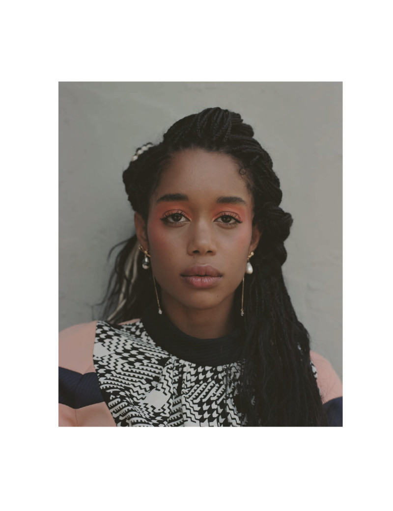 Laura Harrier, September 2018