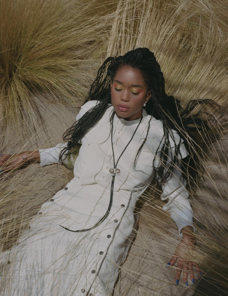 Laura Harrier, September 2018