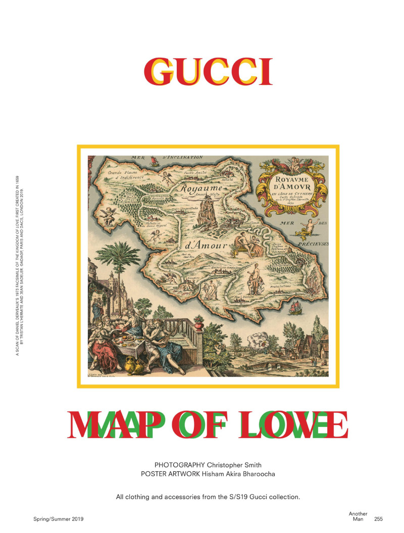 Gucci Map Of Love, March 2019