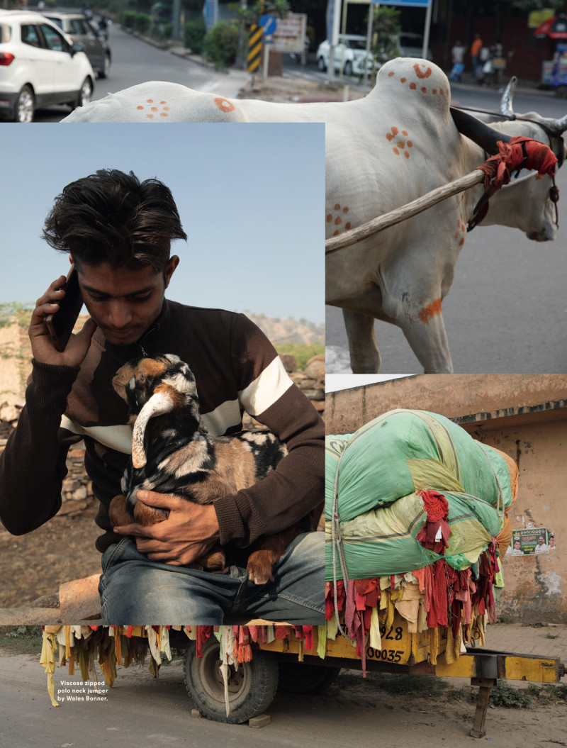 Neeraj Saini featured in Graces Wales Bonner, March 2019