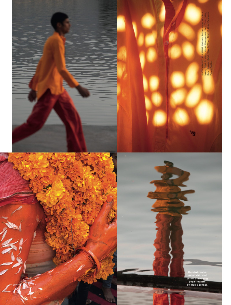 Neeraj Saini featured in Graces Wales Bonner, March 2019