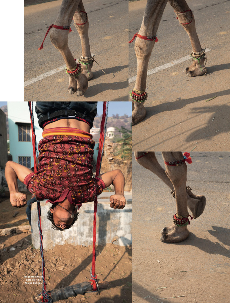 Neeraj Saini featured in Graces Wales Bonner, March 2019
