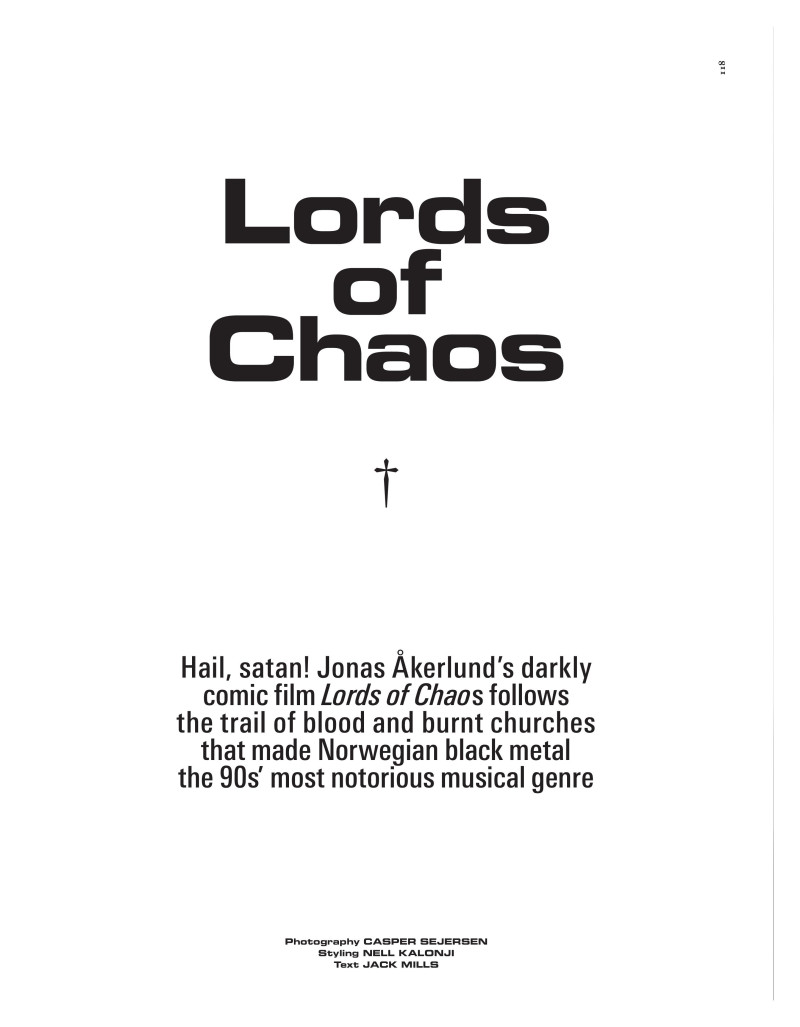 Lord Of Chaos, September 2018