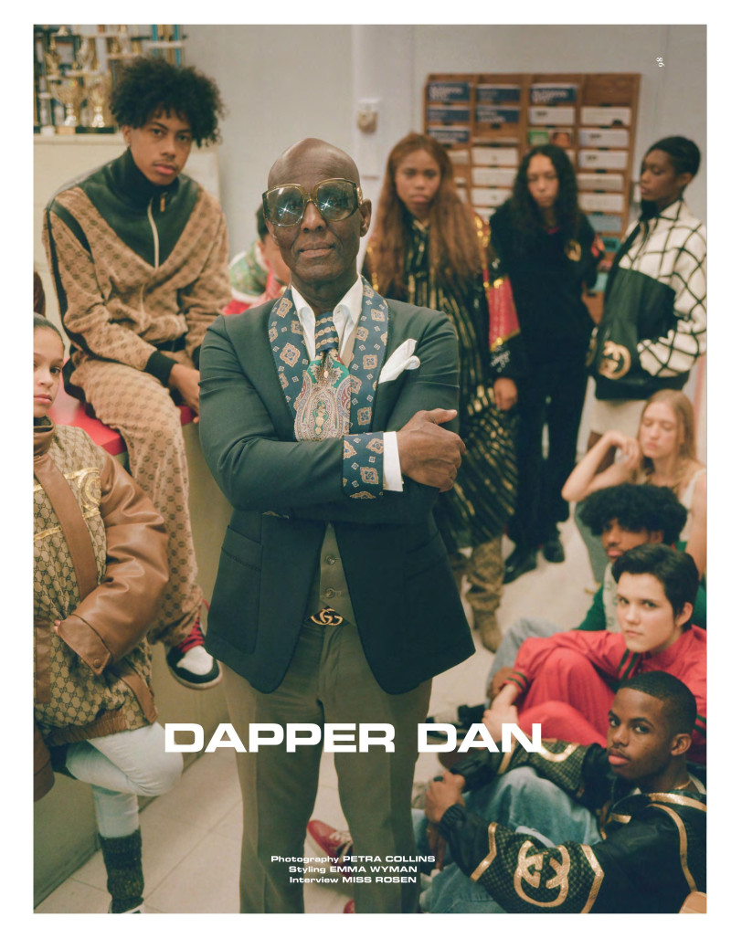 Coco Gordon Moore featured in Dapper Dan, September 2018