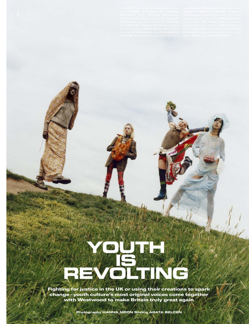 Jess Maybury featured in Youth Is Revolting, June 2018