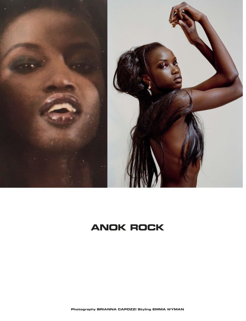 Anok Yai featured in Anok Rock, June 2018