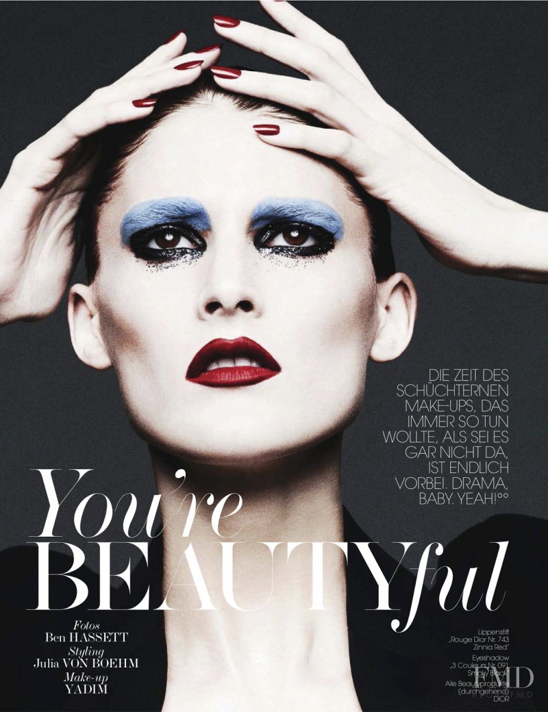 Marie Piovesan featured in You\'re Beautyful, May 2013