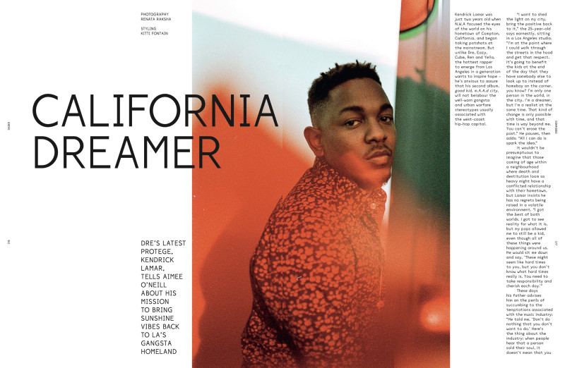 California Dreamer, October 2012