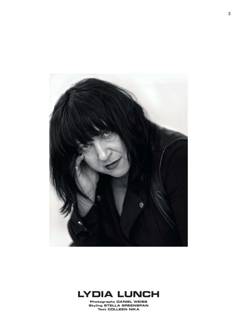 Lydia Lunch, March 2019