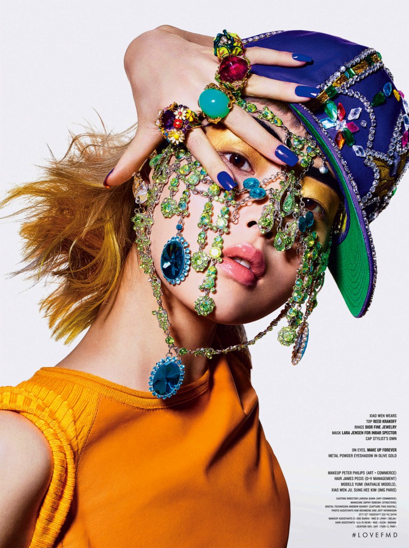 Xiao Wen Ju featured in Beauty And The Bling, June 2013