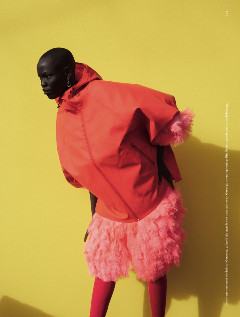 Alek Wek featured in Alek Wek & Grace Bol, June 2017