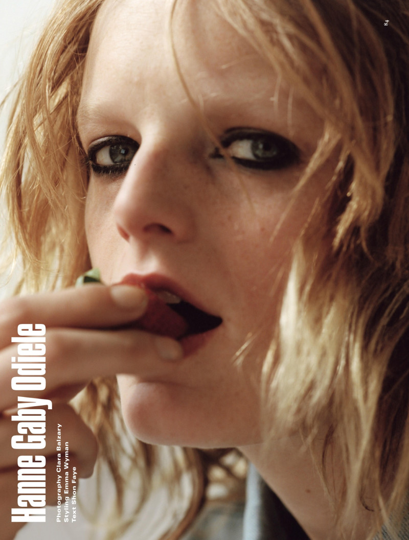 Hanne Gaby Odiele featured in Hanne Gaby Odiele, June 2017