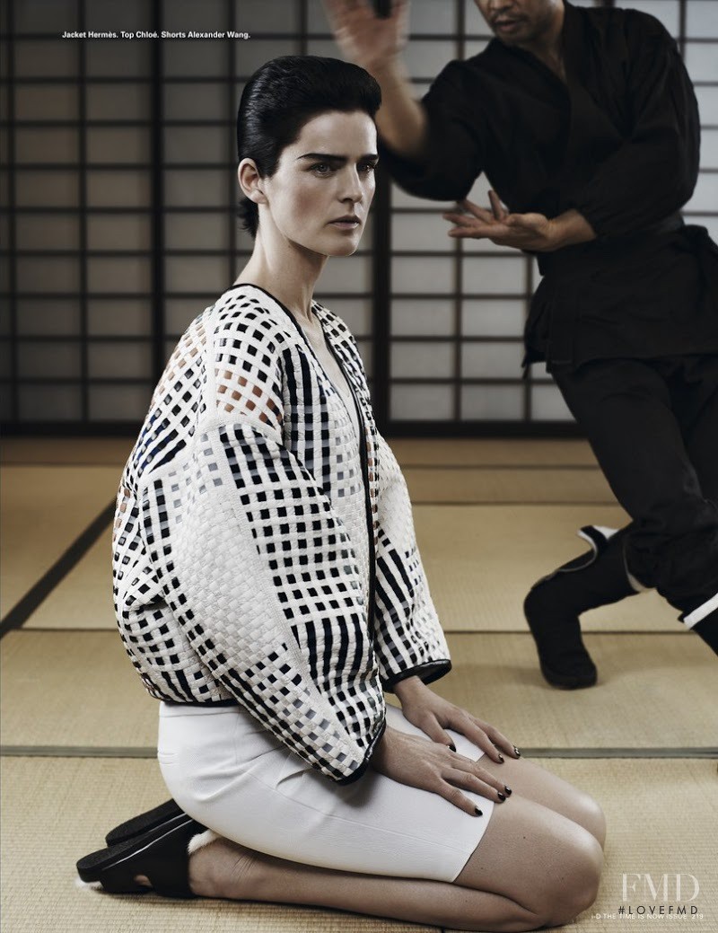 Stella Tennant featured in A Tiger Never Loses Sleep Over The Opinion Of A Sheep, June 2013