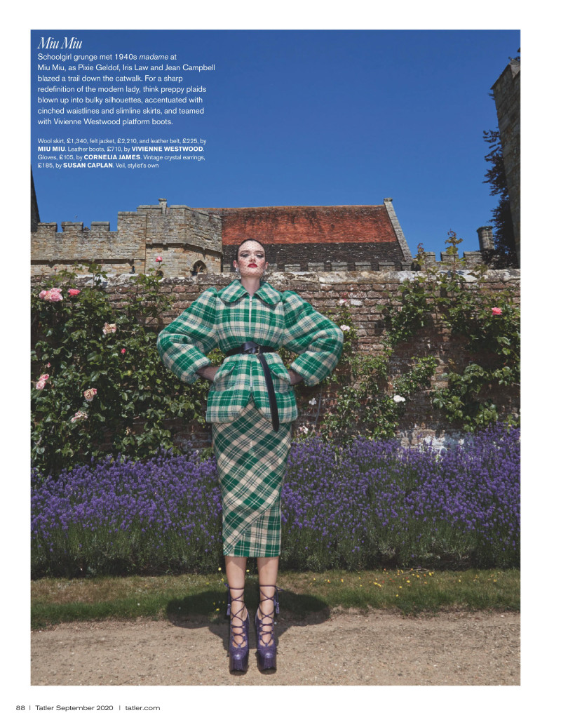 Sam Rollinson featured in Shear Glamour, September 2020