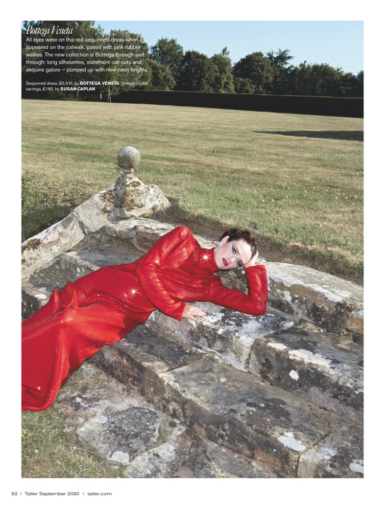 Sam Rollinson featured in Shear Glamour, September 2020